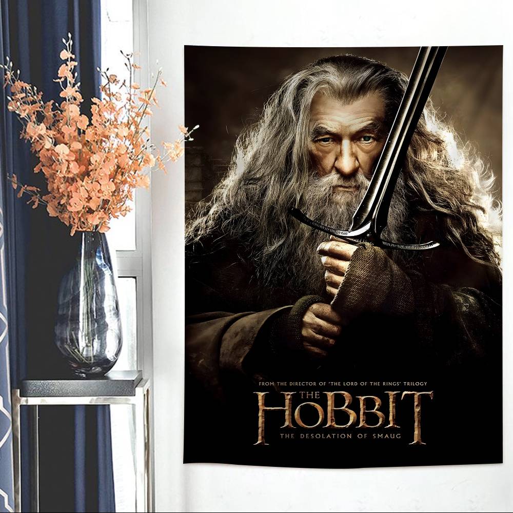 The Hobbit Part Printed Large Wall Tapestry Art Science Fiction Room Home Decor Decor Blanket