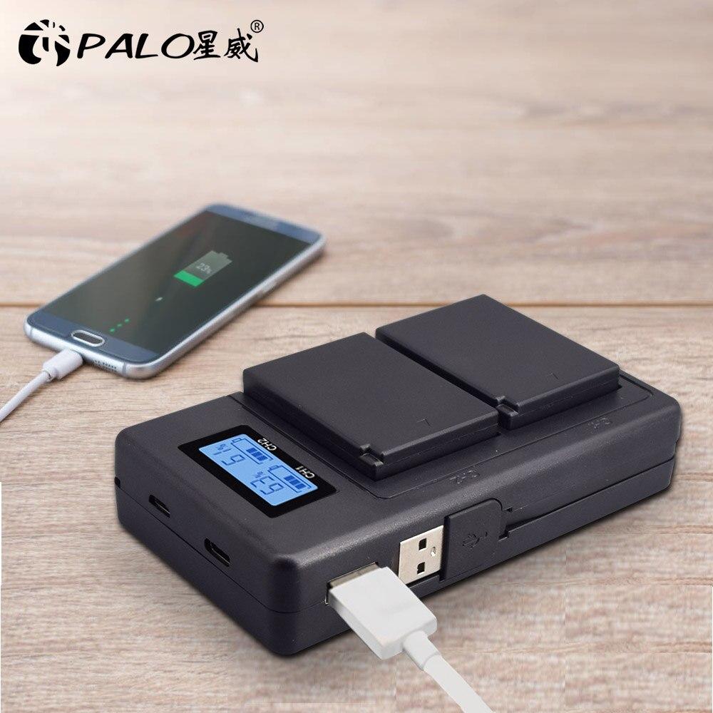 PALO LP-E10  Camera Battery +Battery Box For Canon EOS 1100D 1200D 1300D 1500D 2000D 3000D 4000D KISS X50 X70 X80 Rebel T3 T5 T6