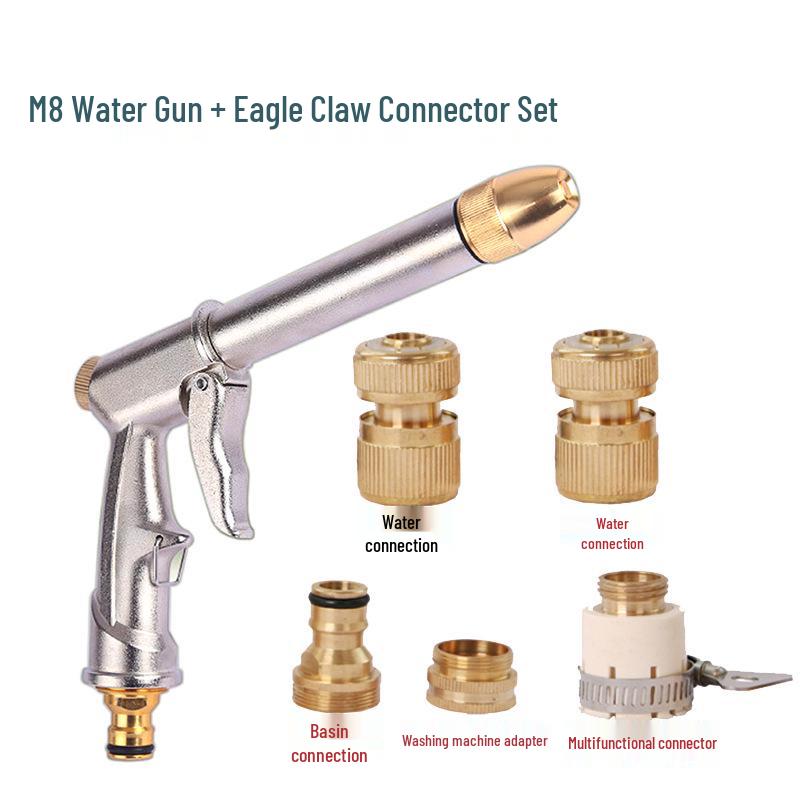 Mosiężna dysza i szczotka do mycia samochodu pod wysokim ciśnieniem