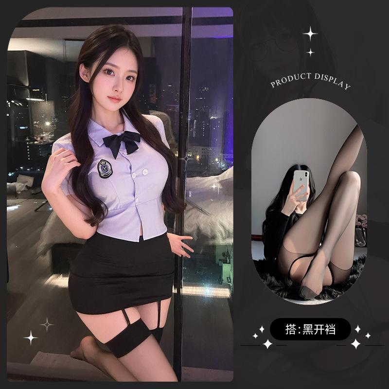 Sex Lingerie College Style Uniform Seduction Sexy Cute Pure Desire Instructor Suit Teasing Pajamas Woman