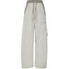 ONLY Women's 2025 Summer Drawstring High-Waist Straight-Leg Pants