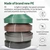 Plastic Landscape Edging Barrier Durability Flexible Garden Edging For Gardens And Lawns Sun Resistant