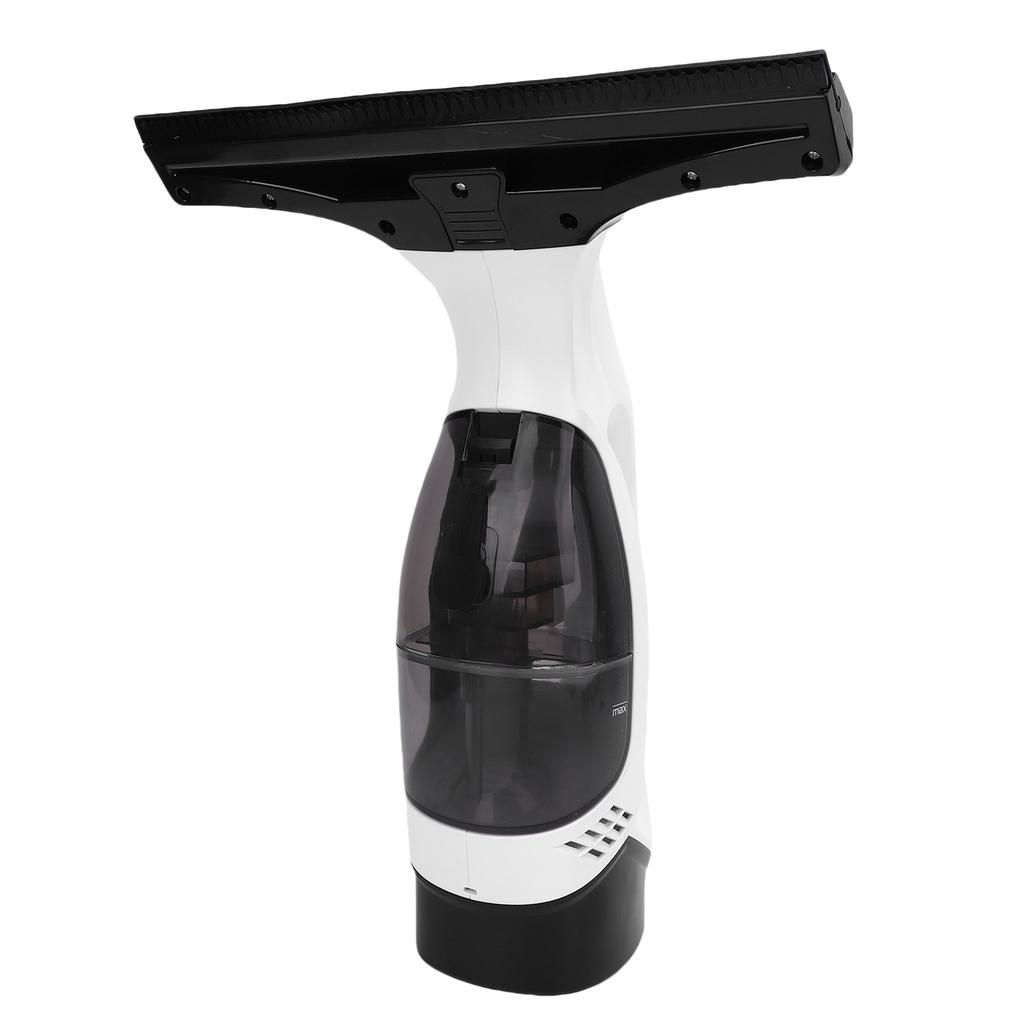 Window Vacuum Squeegee Cordless Rechargeable Portable Automatic Electric Wiping Tool Household Supplies White US Plug