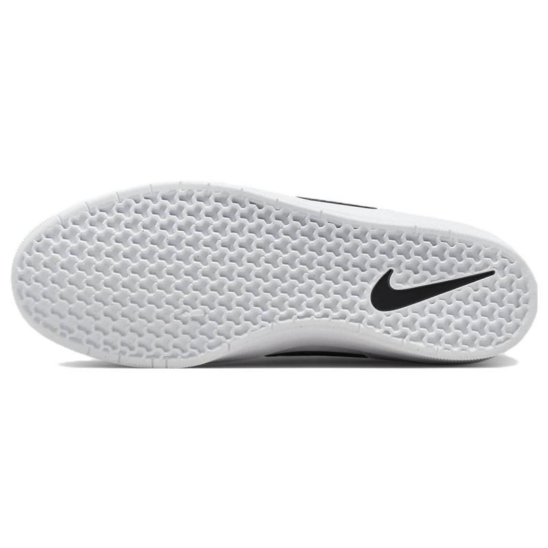 Nike Sb Force 58 Premium White Black Skateboard Shoes DH7505-101