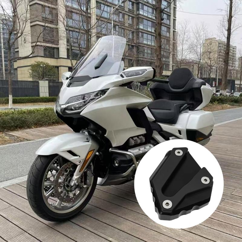 Motorcycle Kickstand Extender Pad for 1800 GL1800 2018-2020 Kickstand Foot Enlarger Heightened Side Stand Plate