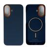 Apple iPhone 17 Ultra-thin Kevlar Case with Magnetic Suction, Alloy Frame, Aramid Fiber, and Half-wrapped Design