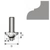 Classic Milling Cutter 2 With Bearing T12 D38.4 H17.5 R6.35 B12.7Mm - Ded07F183C