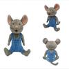 25cm If You Give A Mouse A Cookie Plush Doll Anime Cartoon Pink Pig Mouse Children's Picture Book Toys