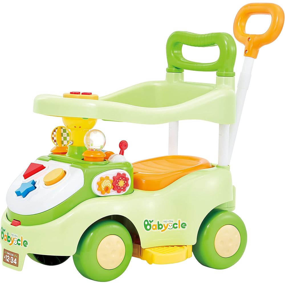 Baby Cle 3 Step Busy Car Green