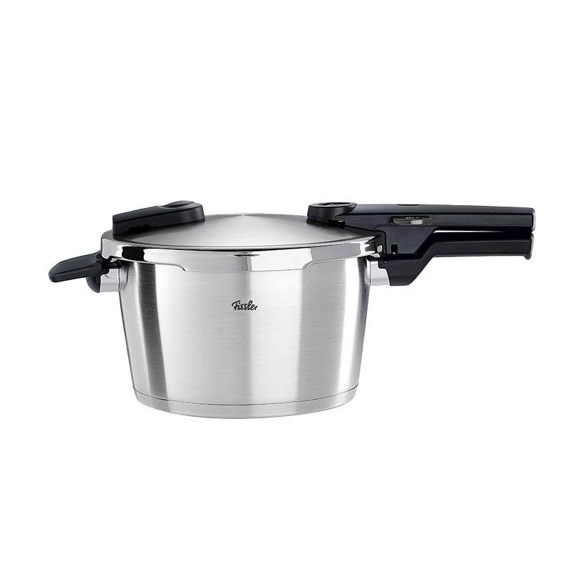 Fissler Vitavit Black Samurai Stainless Steel High-Speed Pressure Cooker
