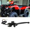1pcs 78"" 22mm Motorcycle ATV Double Handle Brake Bar Brake Lever Brake Rod