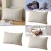 Memory Foam Luxury Pillow With Cool Silk Knit Cover For Adult Sleep Comfort