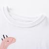 Girls Long Sleeve Sweatshirt Dinosaur Pattern Pullover Crew Neck Casual Top for Toddlers and Kids Soft Comfortable Fabric