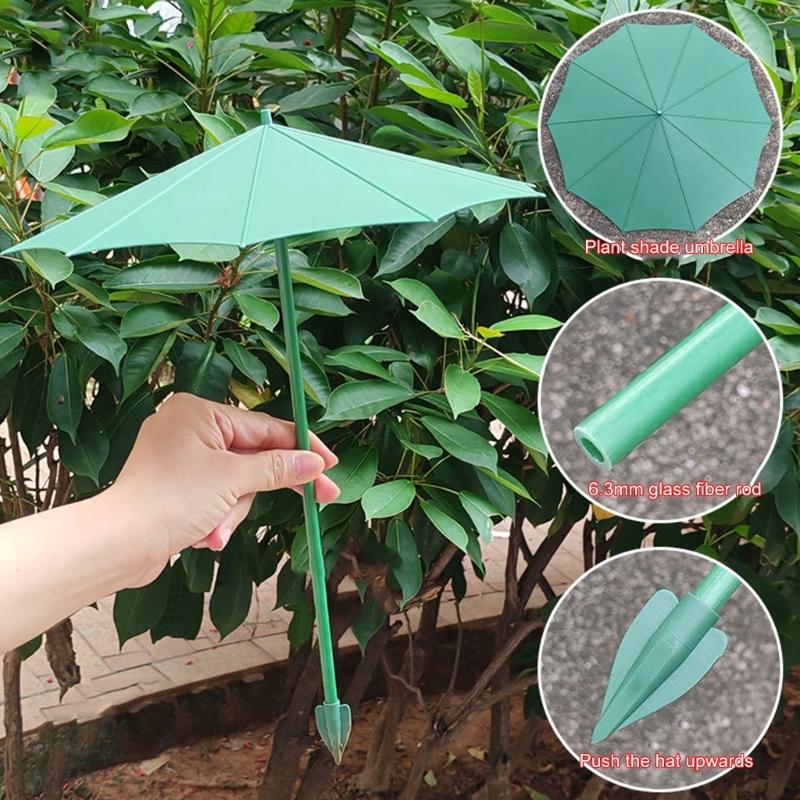 Protectori colorați pentru plante Huse decorative pentru plante Umbrelă creativă pentru plante suculente Umbrelă pentru suculente și flori mici