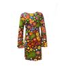 European & American Women's Retro Hippie Dress with Headscarf - Fresh & Sweet Festival Style