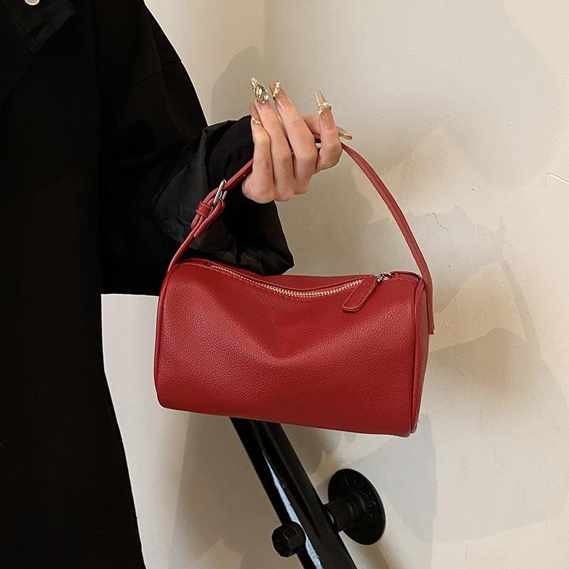 Textured Retro Bag Women's New Summer Fashion Bag Messenger Bag Small Square Bag Portable Pillow Bag