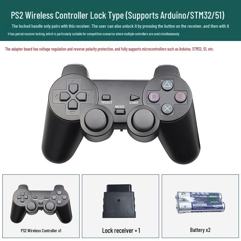 Songjia 2.4G Wireless PS2 Controller for Arduino Car Robots