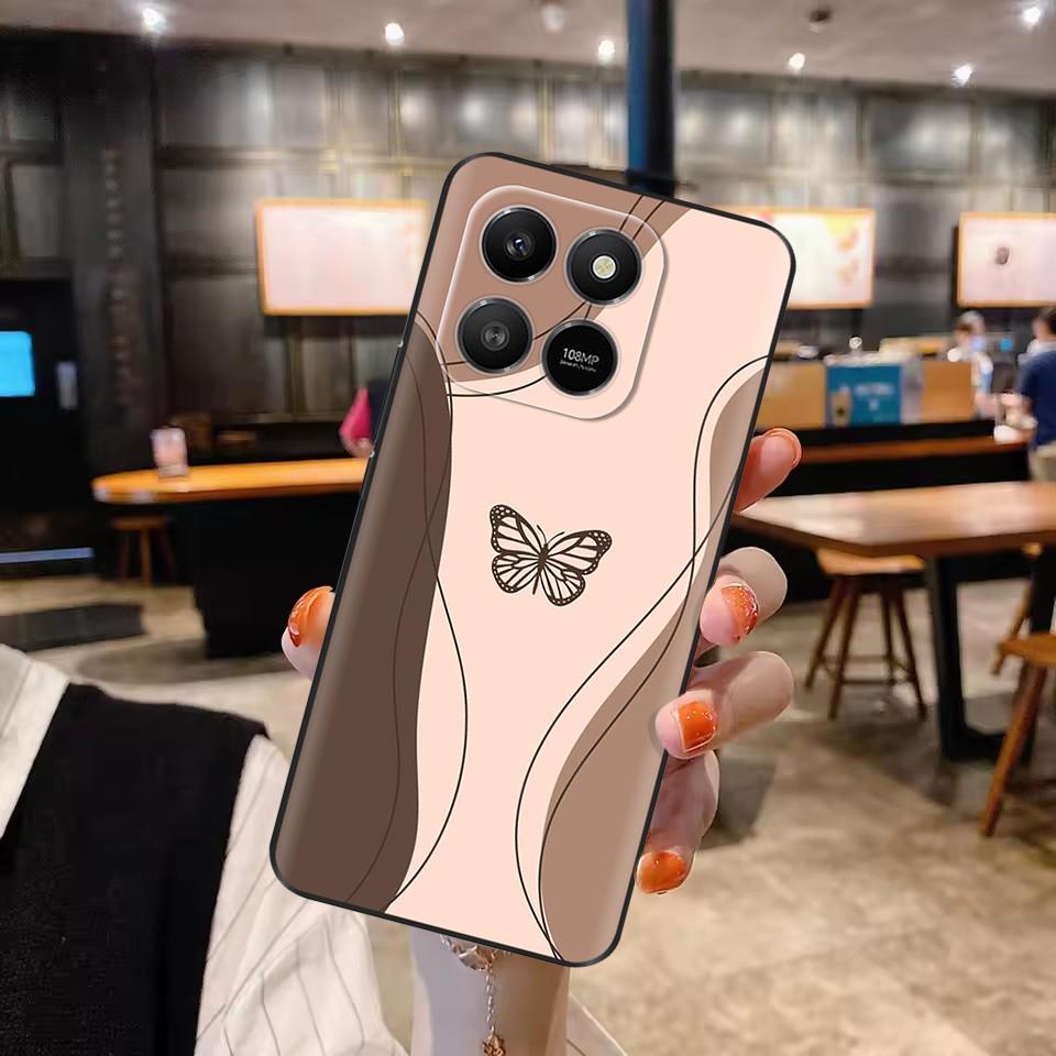 Shockproof Case Funda for Honor 400 Smart 5G Case for Honor X7D 4G 5G Cute Back Cover Soft Silicon Bumper Protection Phone Capa