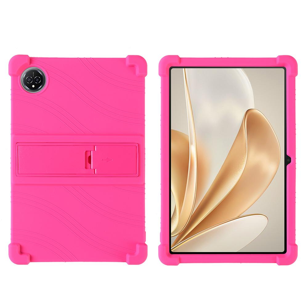 For Teclast M50 Plus/BMAX Maxpad I10 Plus Silicone Case with Kickstand Rugged Protective Cover