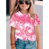 Cute Short Sleeved Shirt Cartoon Print Girls Children Soft Comfortable T-Shirts Girls