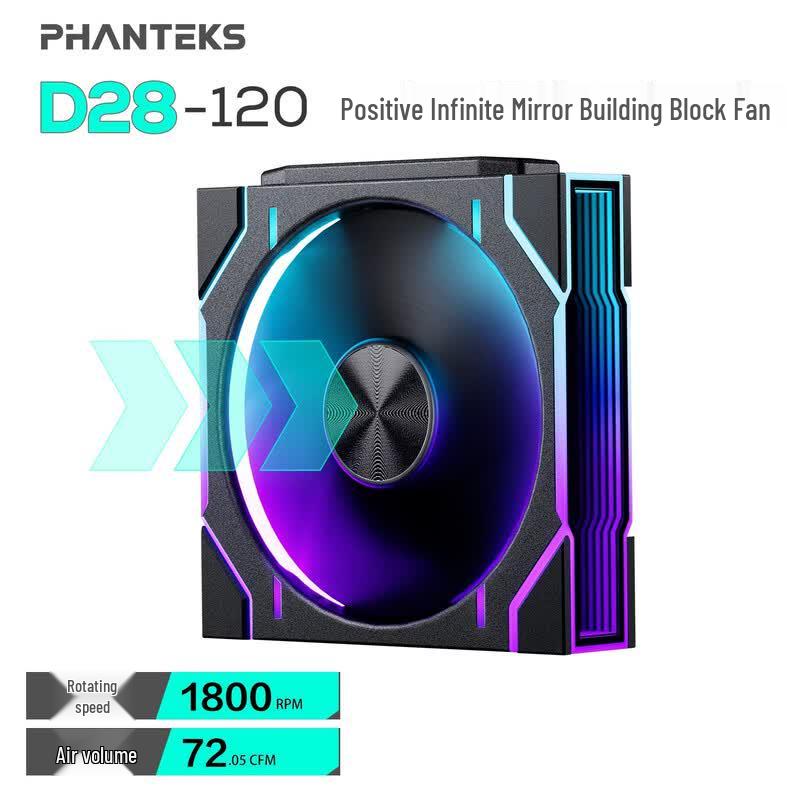 Phanteks D28 Series 120mm ARGB PC Fan
