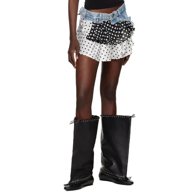 Fashion 2025 Women Retro Mid Tube Pointed Boots 3cm Height Increase Low Heel Fashion Winter Boots Thigh High Boots Black Size 35-43