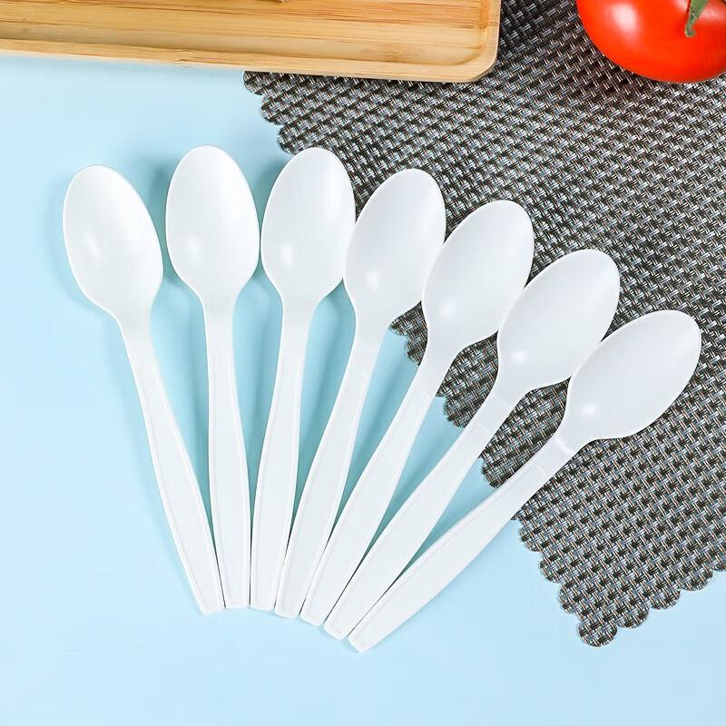 Disposable Plastic Soup Spoon