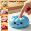 1-12Pc Push Bubble Colorful Dumpling Squishes Stress With Steamer Cute Anxiety Toy Soft Decompression Dough For Adult Prospector