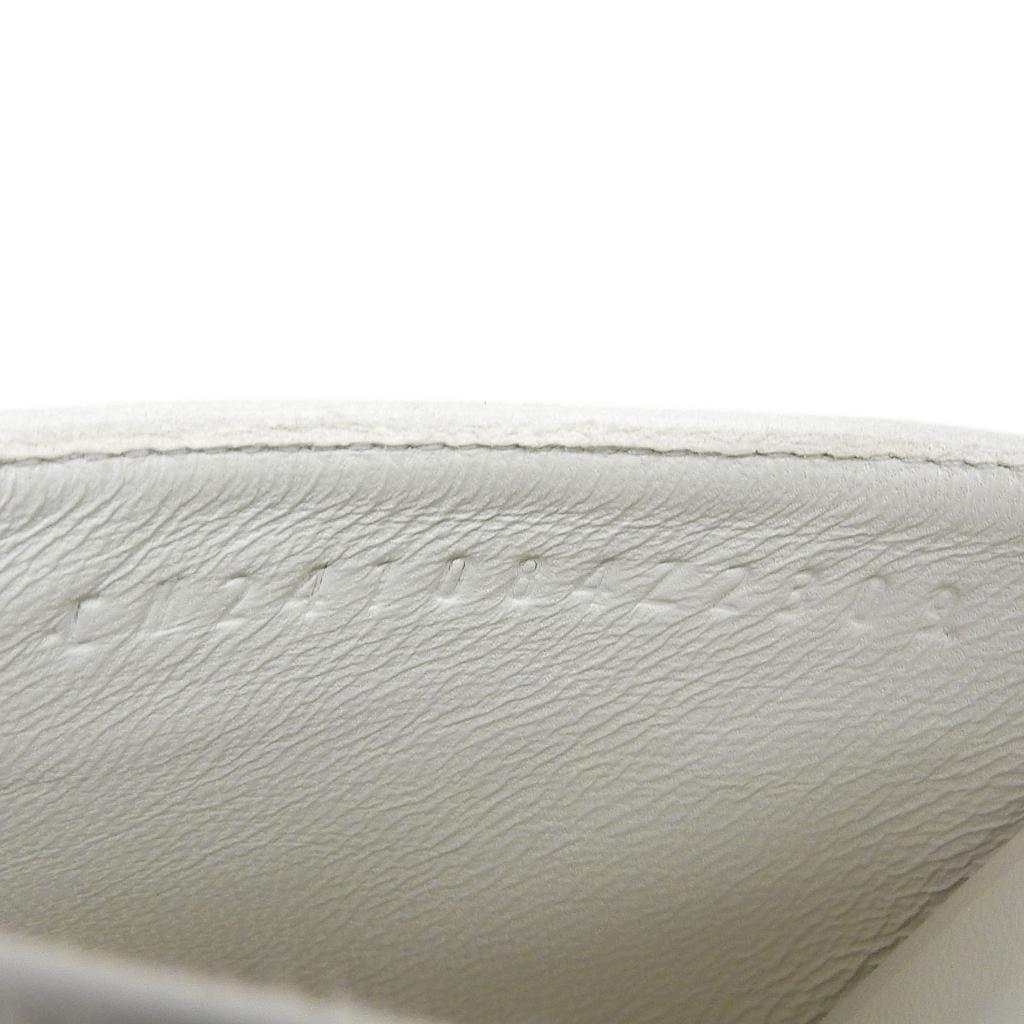 Pristine HERMES Mule IDOLE Light gray leather Women 36 Used