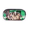 Kpop Catseye Student Pencil Case with Compartments - DIY Storage Stationery Bag