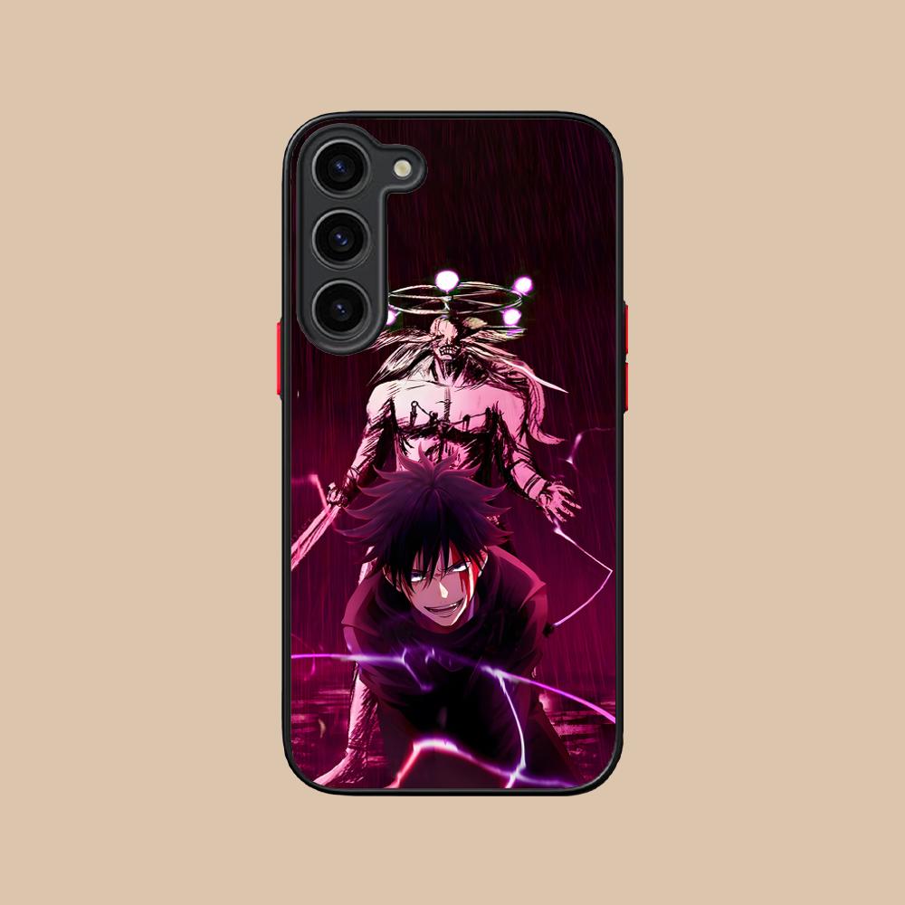 Jujutsu Kaisen Megumi Mobile Phone Case for Samsung Galaxy S25 S24 S23 S22 S21 Plus FE Ultra Colour Silicone Cover Luxury Cover