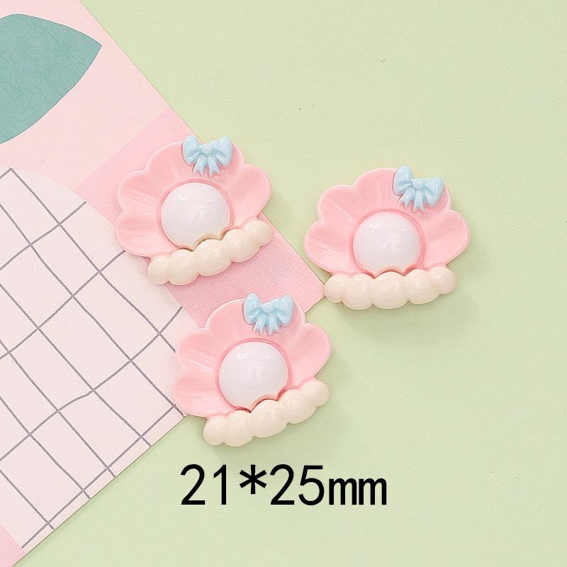 10 ks Nové Pryskyřičné Kreslené Hvězdice Mušle Krab Plachetnice Oceánská Řada Plochá Zadní Části Dekorativní Vlasové Doplňky