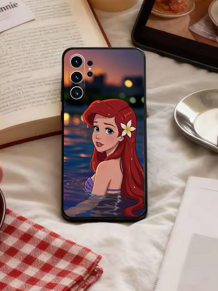

Fairy-Rapunzel Princess Phone Case For Samsung S26,S25,S24,S23,S22,S21,S20,S30,Ultra,Plus,Fe,Note,5G Black Cover Samsung S21plus