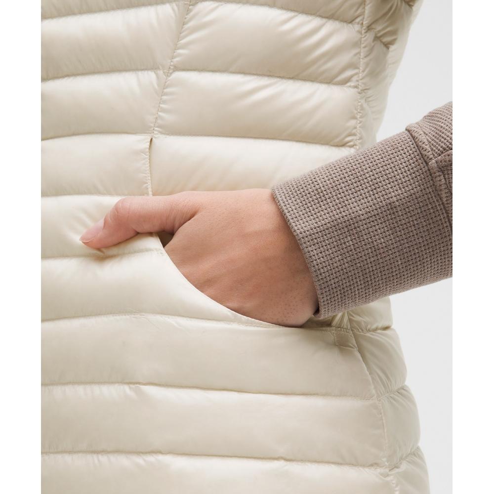 Lululemon Pack It Down Vest  Lustre Light Ivory