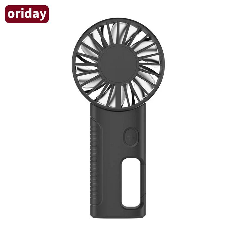 

Portable USB Rechargeable Handheld Fan with Large Capacity, Folding Design, Carabiner for Outdoor and Neck Hanging Use 74*36*160MM