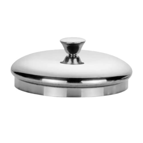 

Zerodeko Tea Mug Lid, Replacement Top for Tea Kettle, Stainless Steel Round Tea, Coffee, and Water Cups, 10cm, Teapot Cap, Whistle, for Tea Kettle Cup