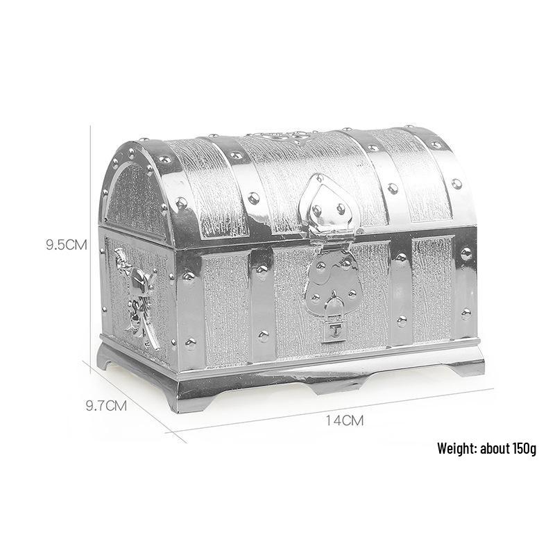 Pirate Treasure Chest Toy: Kids' Plastic Playhouse & Halloween Decor