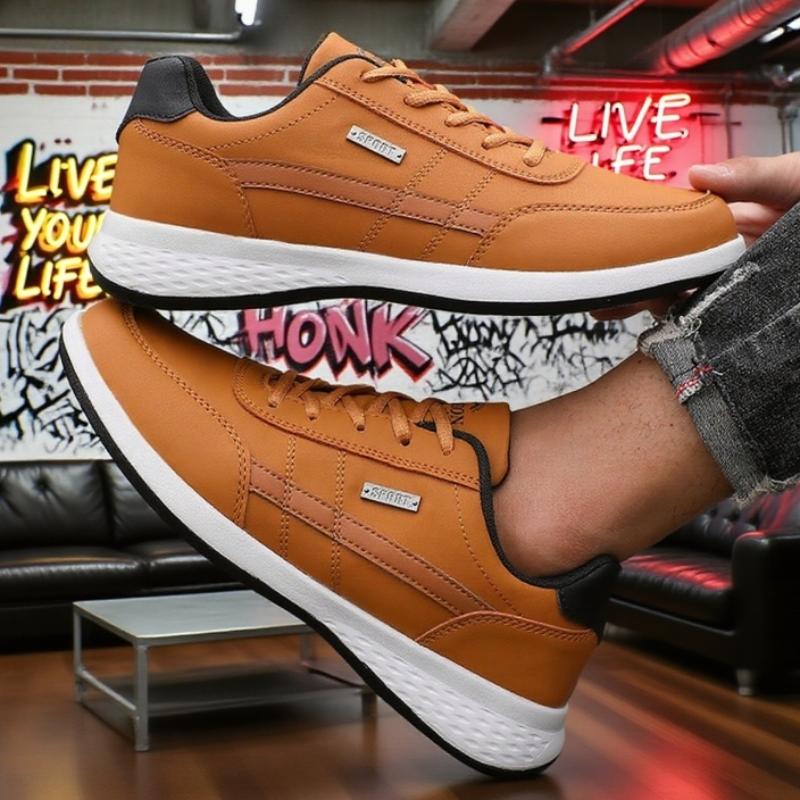 

Новые мужские кроссовки Модные Дышащие Нескользящие Кеды Удобная Летняя Обувь для Ходьбы на Открытом Воздухе Мужская Модная Спортивная Обувь 40 жёлтый