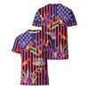 T shirt 3D Print Men's Bowling Lovers Sport Tees Casual Plus Size Unisex Top Summer Street Youth Man Clothing
