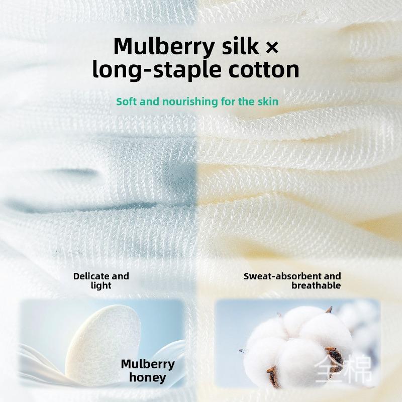 Thin Style Silk-cotton Socks for Men, Odor-resistant Short Style Socks, Summer Men's Socks, Antibacterial and Breathable, Short Tube Socks