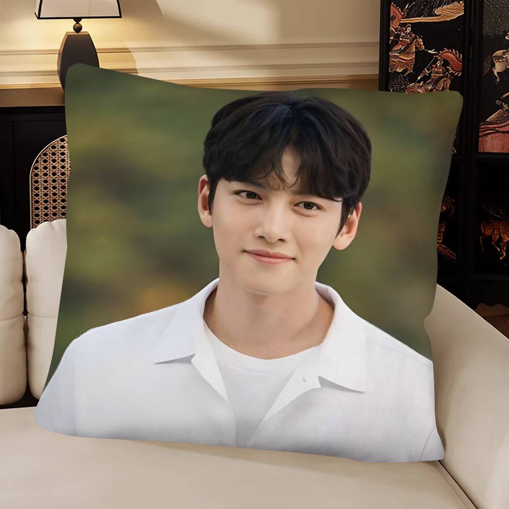 Schauspieler Ji ChangWook Kissenbezug Mode Quadratischer Kissenbezug Schlafzimmer Sofa Zimmer Ins Dekoration Freizeit
