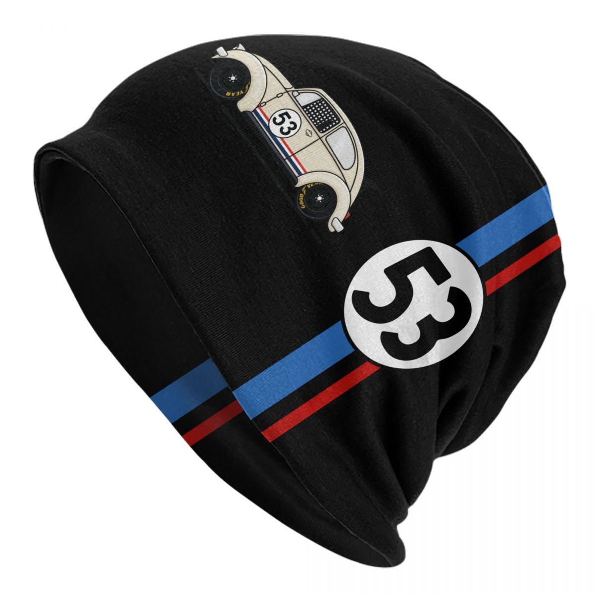 Классический гоночный автомобиль Herbie 53 Skullies шапки кепки крутые зимние теплые — фото 16
