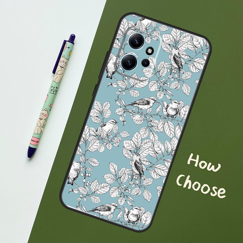 

Birds Flock Case For Xiaomi Redmi Note 14 Pro 9 10 11 12 13 11S Cover For Redmi 15 15C 14C 12C 10C 13C Redmi Note 9