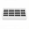 4pcs Refrigerator Air Filter Replacement Activated Carbon Air Filter Fit for WRF560SEYM05 WRF560SMHZ00 Fridge 4pcs