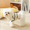 Knitted Striped Dog Sweater Small To Medium Breeds Winter Warm Pet Clothing Black Red Stripe