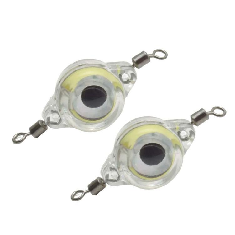 Underwater Flasher Light Fish Eye Baits Lure Lamp Attractant Lamp Portable Fishing Gear Accessory LED Fishing Lure Light