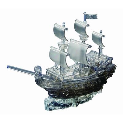 Beverly Crystal Puzzle 98 Piece Pirate Ship Black 50141