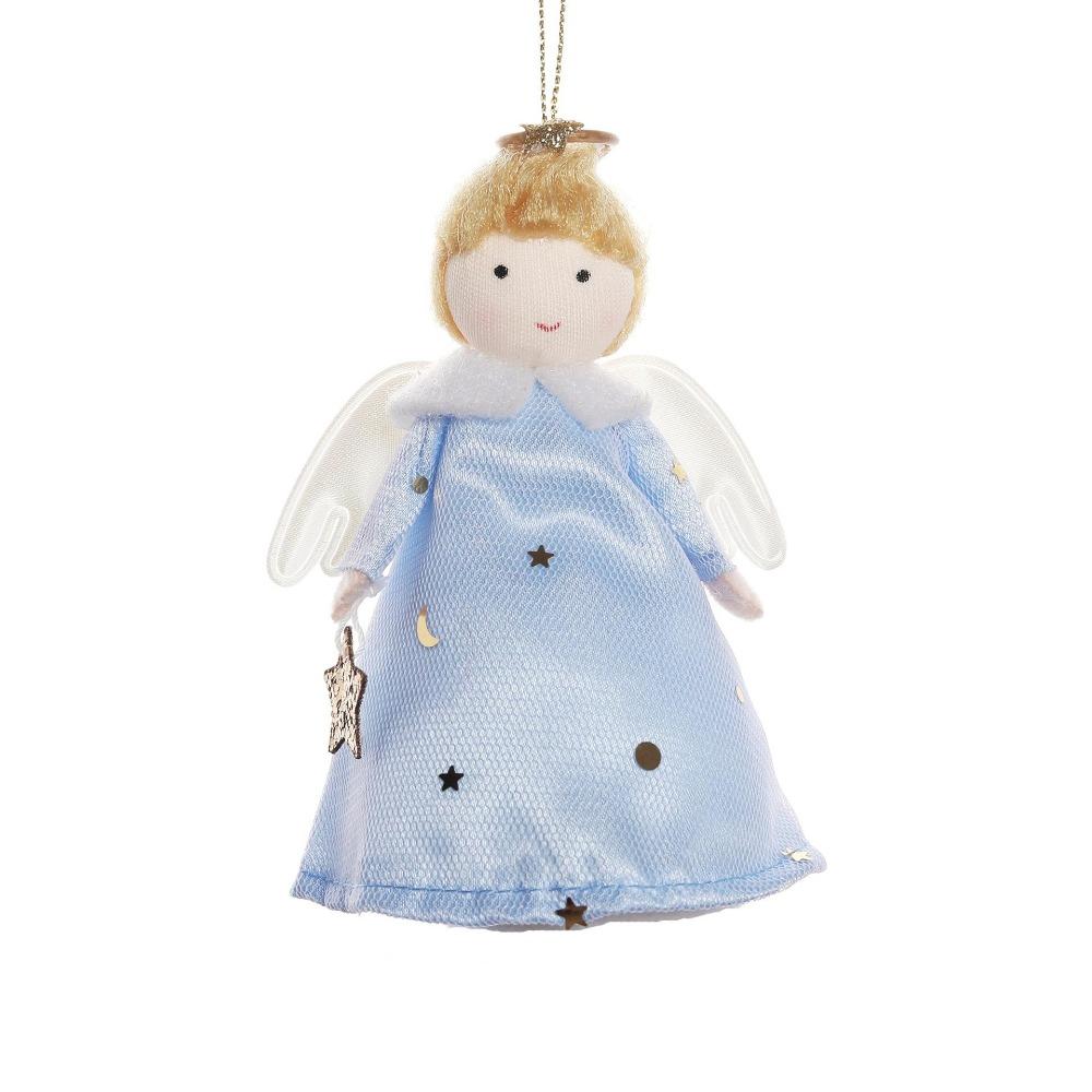 New Christmas Supplies Christmas Feather Angel Christmas Tree Decoration Pendant Small Pendant Christmas