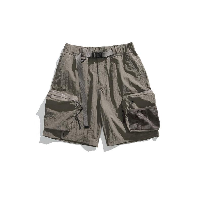JIAOXIU Men's Workwear Multi-Pocket Casual Shorts