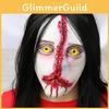 Ghost Long Hair Face Cosplay Mask For Halloween Haunted House Escape Games
